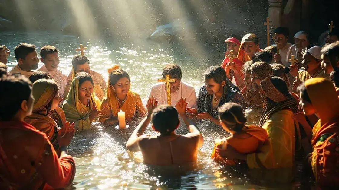 Significados culturais e espirituais do batismo