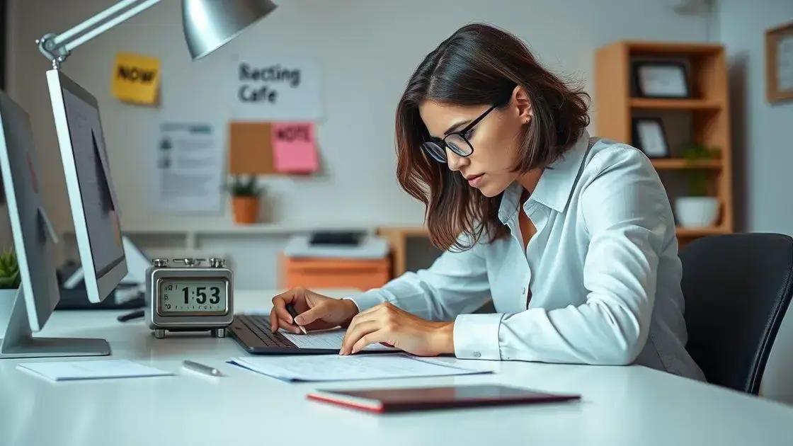 Técnicas práticas para vencer a procrastinação