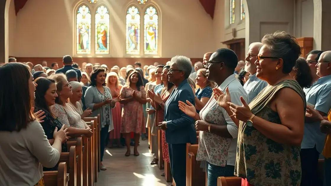 Notícias da igreja: tudo que você precisa saber sobre eventos e comunidade