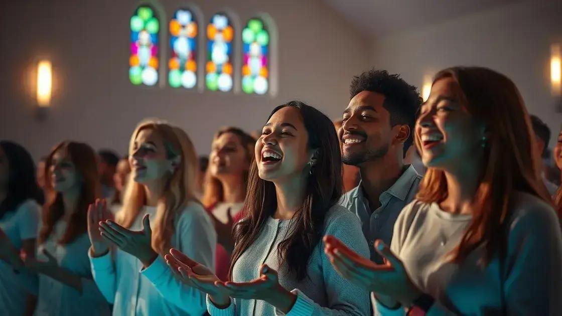 Benefícios da música de adoração na vida espiritual
