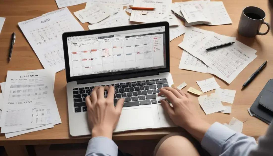 Como elaborar um calendário eficaz