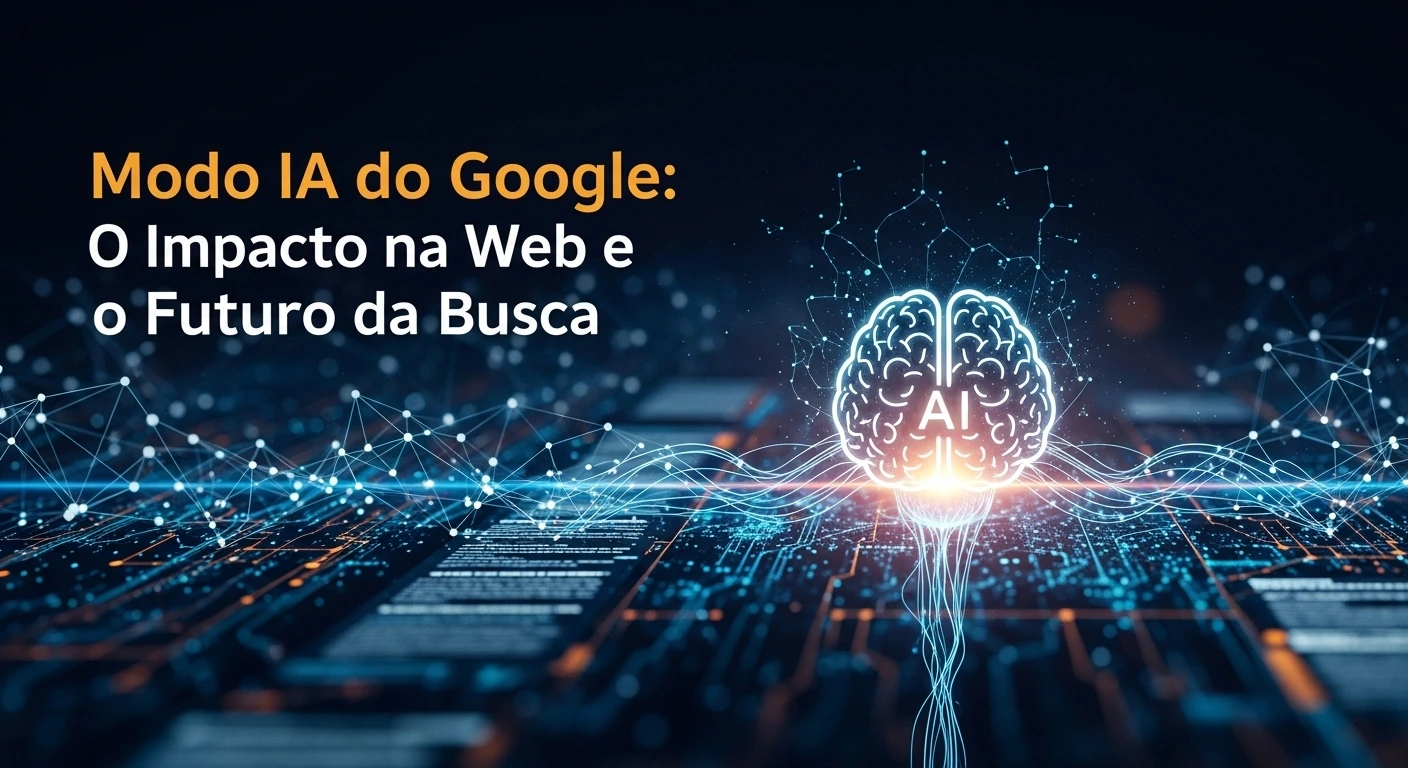 impacto do modo ia do google na web