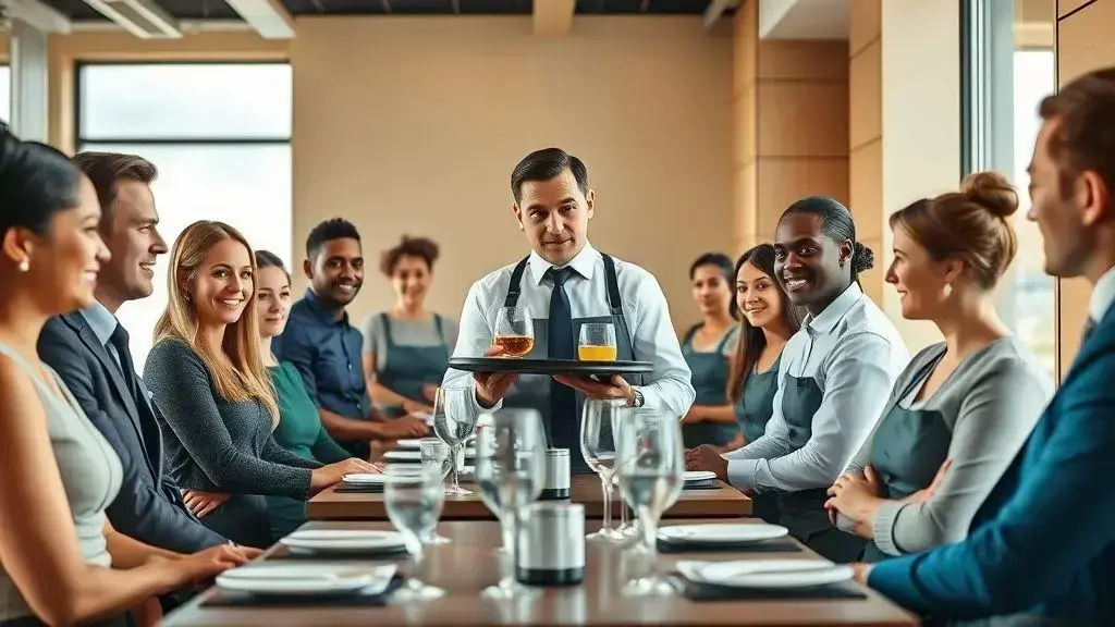 curso de garçom gratuito
