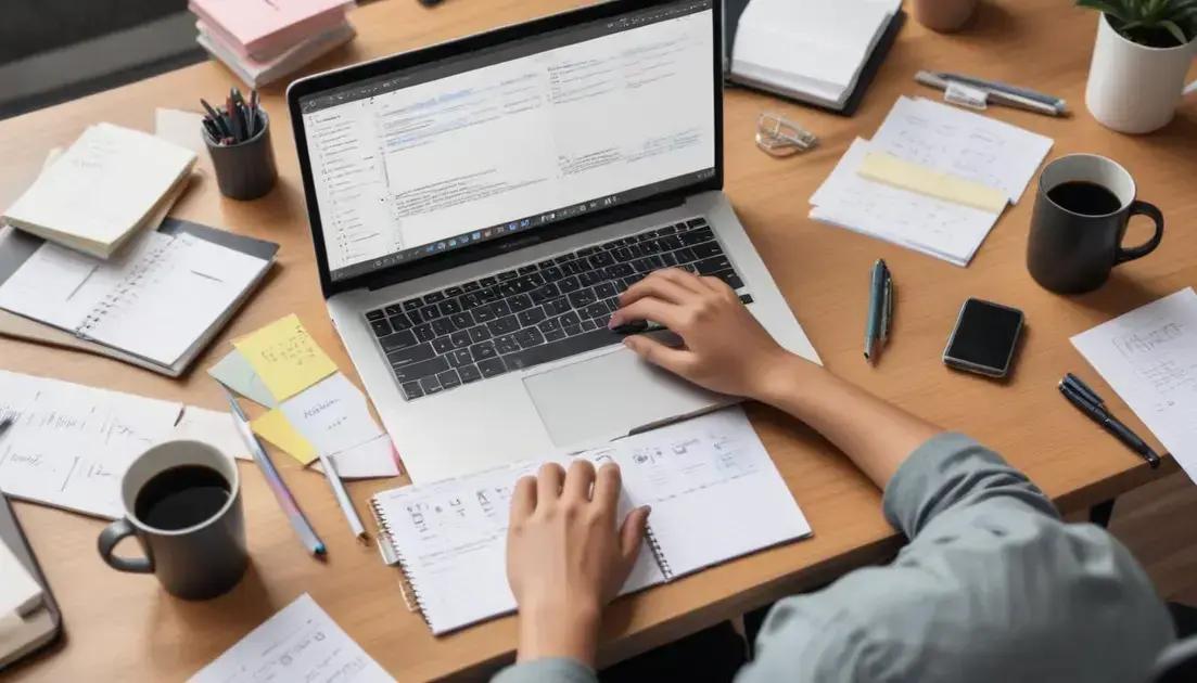 Técnicas eficazes para organizar tarefas