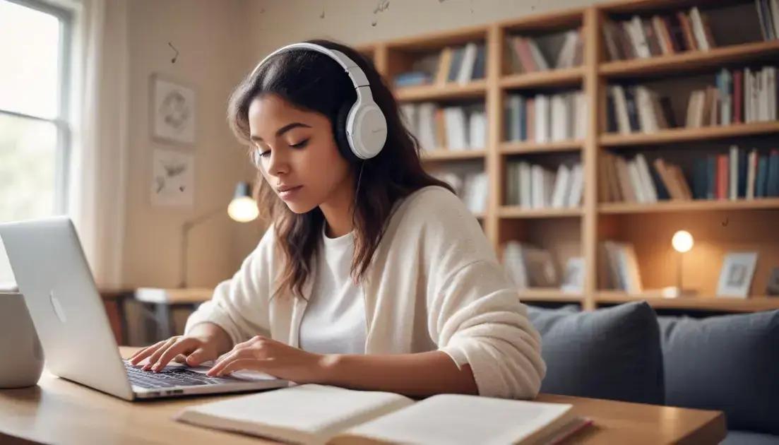 Como a música afeta seu desempenho nos estudos