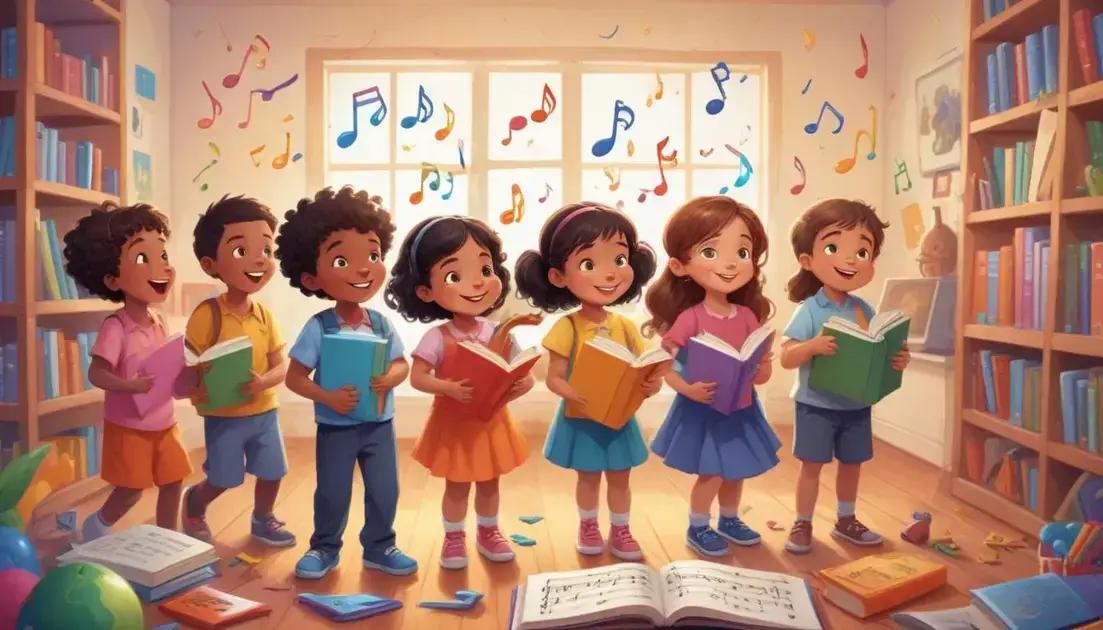 Como escolher músicas educativas para crianças