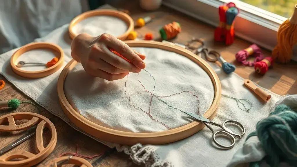 Benefícios de aprender bordado
