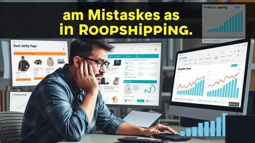 Erros comuns a evitar no dropshipping Erros comuns a evitar no dropshipping