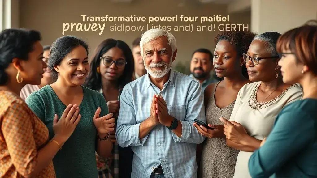 Testemunhos de transformação espiritual Testemunhos de transformação espiritual