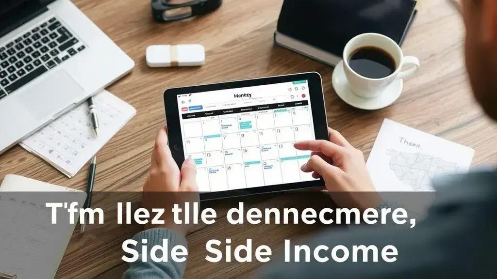 Planejando seu tempo para renda extra Planejando seu tempo para renda extra