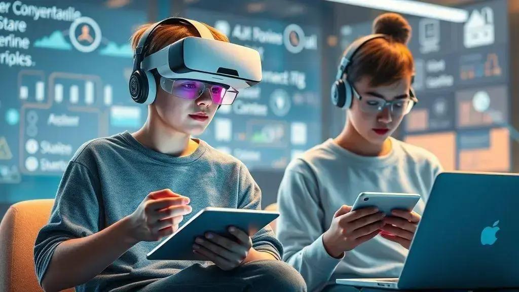 Futuro dos aplicativos de estudo e inovação