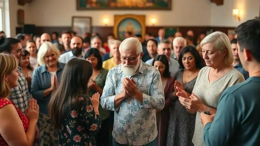 Conectando-se com comunidades de apoio espiritual