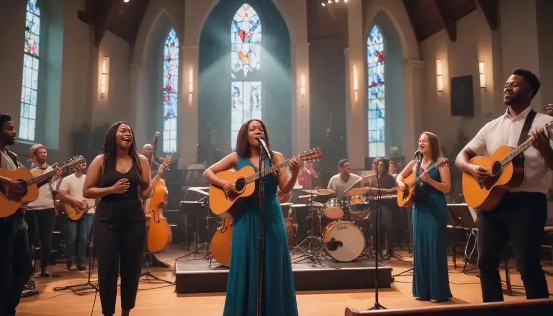 Equipe de louvor da igreja: como transformar adoração em música impactante