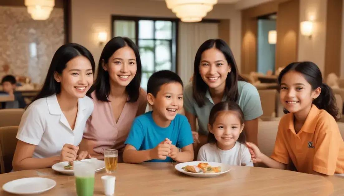 Depoimentos de famílias satisfeitas