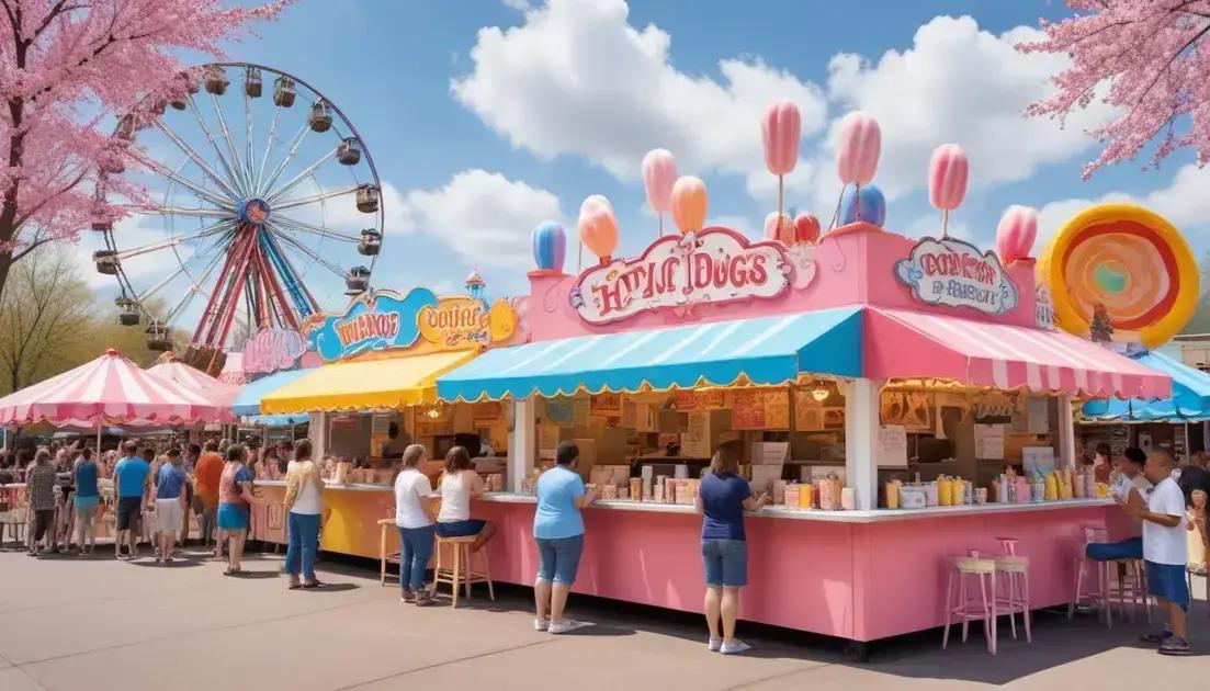 Culinária: o que comer nos parques