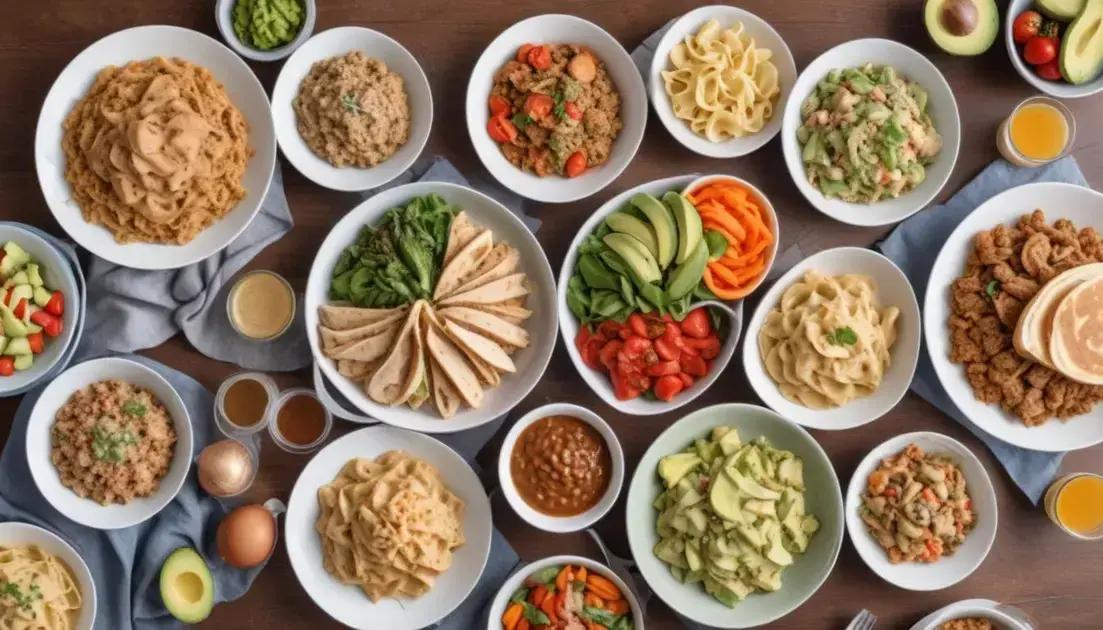Receitas rápidas para o almoço perfeito