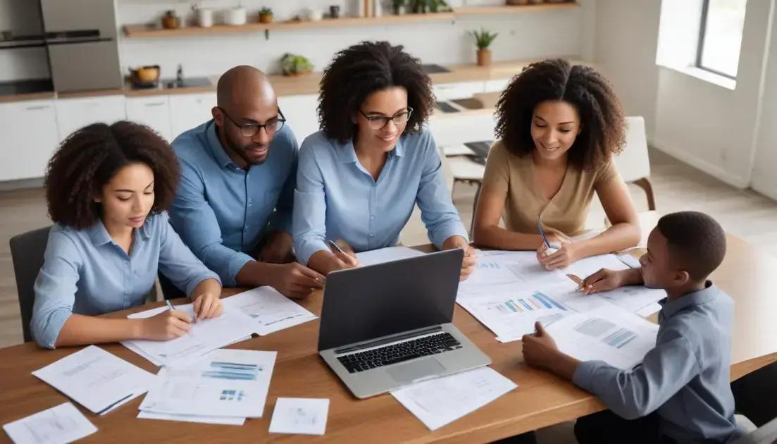 Financiamento e investimentos familiares