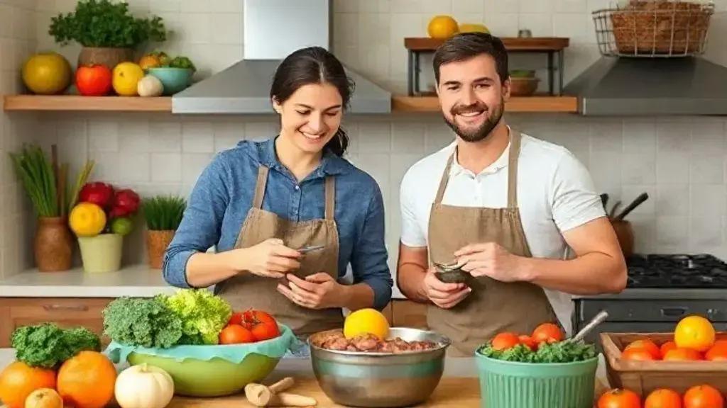 Aproveitando os ingredientes sazonais juntos