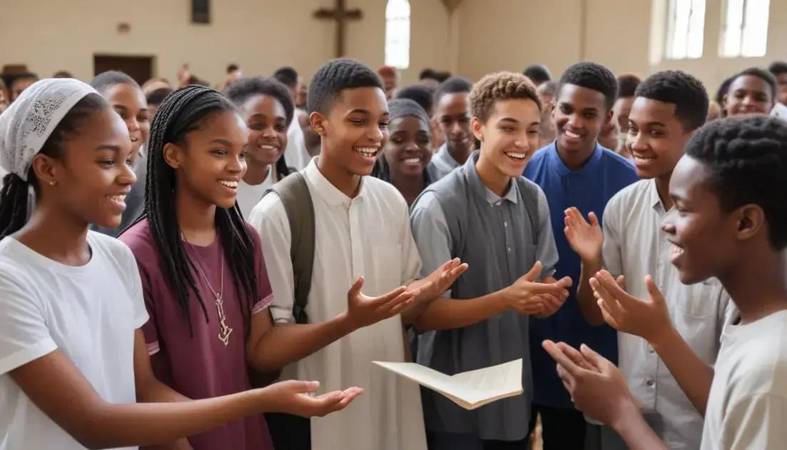 Como envolver jovens na comunidade religiosa Como envolver jovens na comunidade religiosa