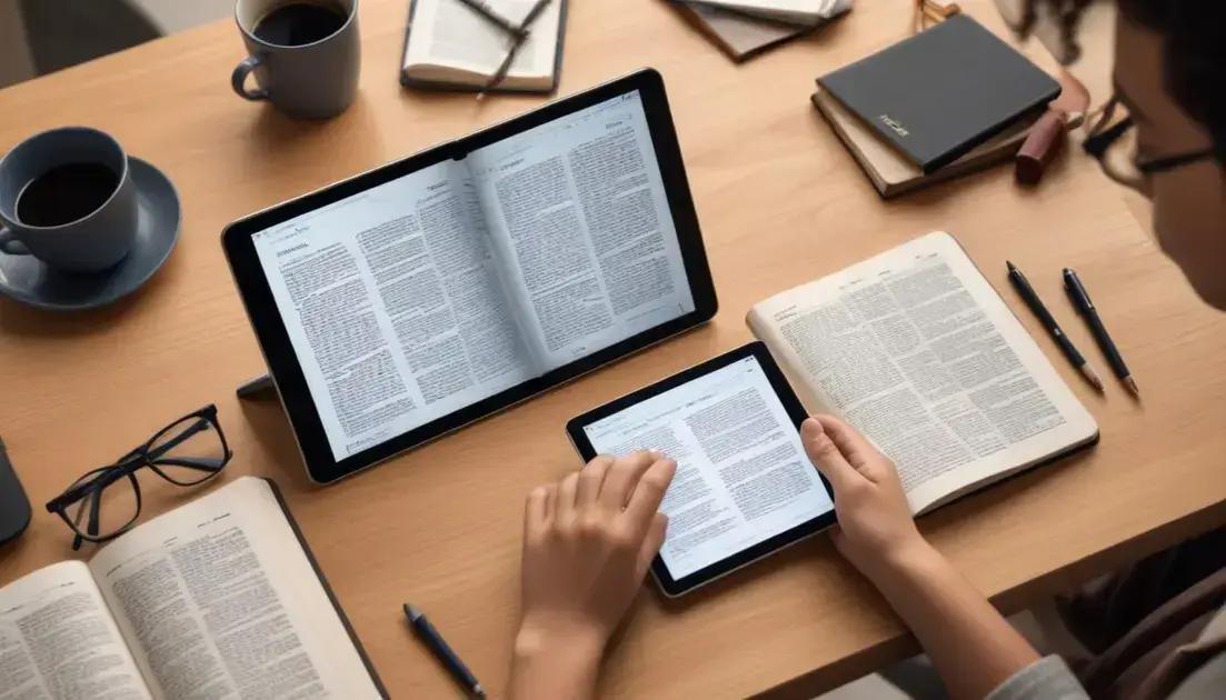 Usando tecnologia nos estudos bíblicos