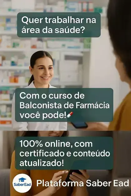 curso de auxiliar de farmácia gratuito