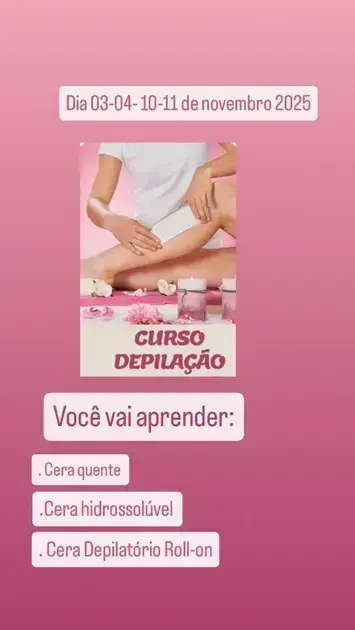 curso de depilação com cera gratuito