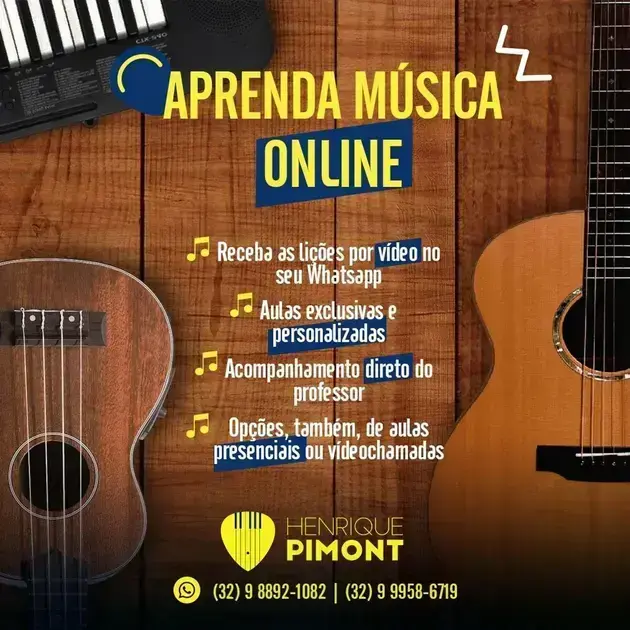 curso de violão gratuito presencial