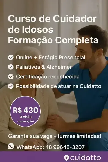 cursos de cuidador de idosos gratuitos