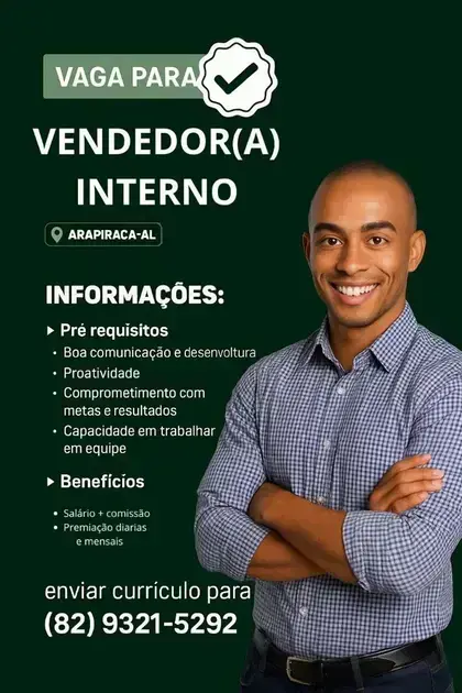 vagas de emprego em arapiraca