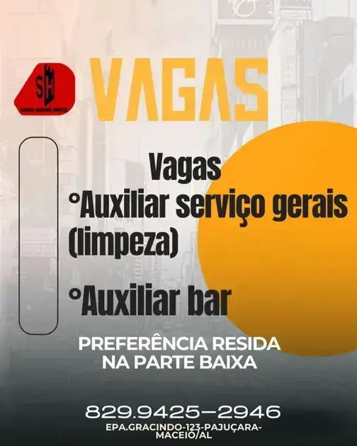 vagas de empregos em maceio