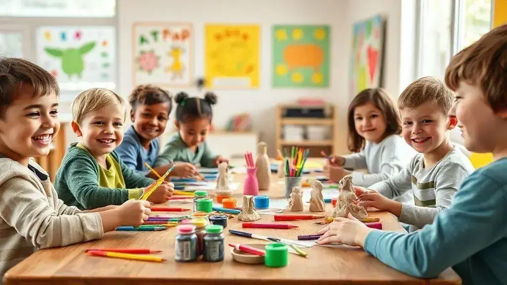 curso de artes infantil gratuito