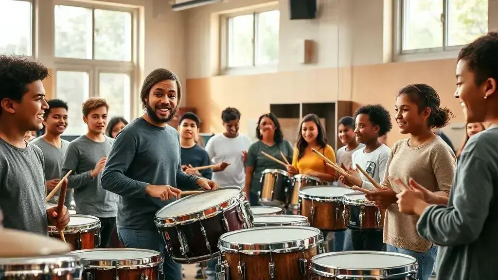 curso de bateria gratuito presencial