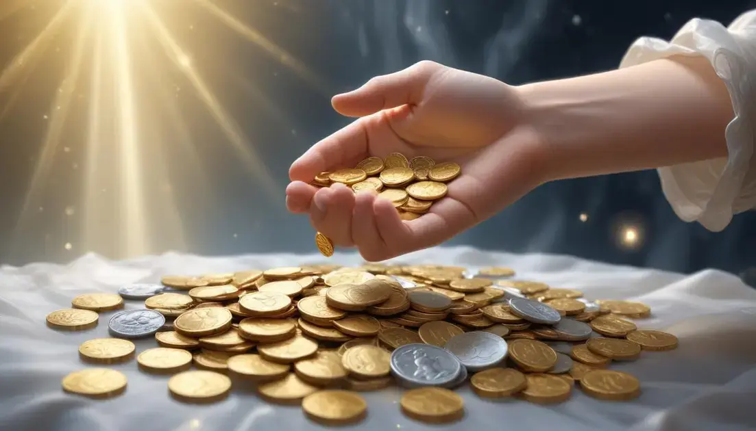 que significa soñar con muchas monedas