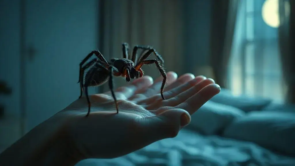 que significa soñar con tarantulas