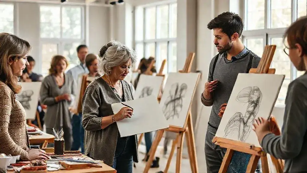 curso de desenho gratuito presencial